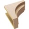 Ekena Millwork 5"W x 10"D x 10"H Classic Helena Rough Cedar Woodgrain TimberThane Corbel, Primed Tan CORUR05X10X10HELRCPR - alternate 6